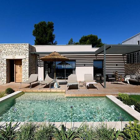 Villeneuve-lès-Avignon Les Loges En Provence "Villa Garrigue" מראה חיצוני תמונה