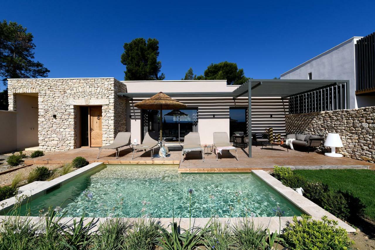Villeneuve-lès-Avignon Les Loges En Provence "Villa Garrigue" מראה חיצוני תמונה
